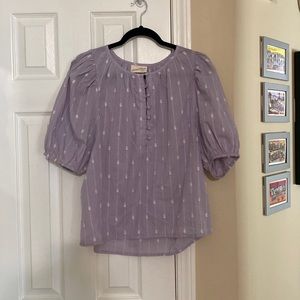 Like New, Universal Thread, Lavender, Boho Blouse - Size Medium